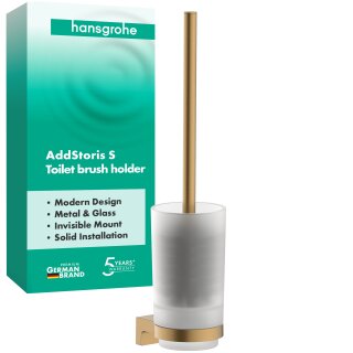 Hansgrohe 41782140 Toilettenbürstenhalter AddStoris S