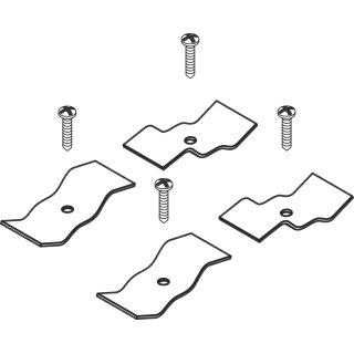 Hansgrohe 94631006 Befestigung f. Holzkonsole