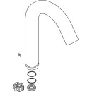 Hansgrohe 95030000 Auslauf f&uuml;r 2-Griff WT-Armatur chrom