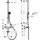 Hansgrohe 28086670 Activera Select S Brausesystem Aufp.