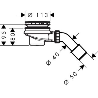 AXOR 42542330 Komplettset Axor Staro Grundkörper
