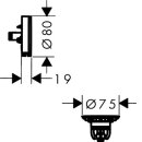 Hansgrohe 58119000 Fertigset Exafill