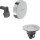 Hansgrohe 58131000 Fertigset Exafill chrom