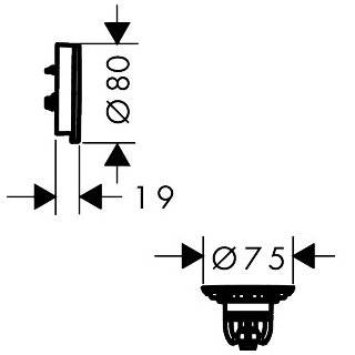 Hansgrohe 58187670 Fertigset Flexaplus