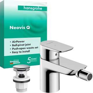Hansgrohe 71282000 Bidetmischer Neovis Q mit CoolStart