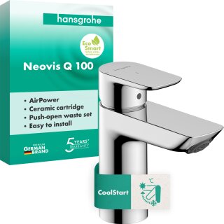 Hansgrohe 71353000 Waschtischmsicher 100 Neovis Q
