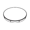 Hansgrohe 85199000 Abdeckung f. Lotionsspender AddSt. S