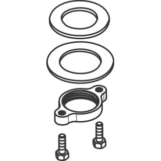 Hansgrohe 94742000 Schaftbefestigung kpl