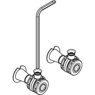 Hansgrohe 94783000 Wandbefestigung EluPura WC