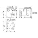 KESSEL 28517C Hebeanlage Aqualift 200