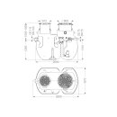 KESSEL 96004-DR-120D Fettabscheider EasyClean ground