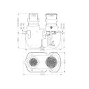 KESSEL 96007-DR-170B Fettabscheider EasyClean ground