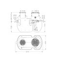 KESSEL 96007-G-120B Fettabscheider EasyClean ground