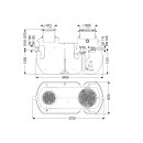 KESSEL 96010-DL-120D Fettabscheider EasyClean ground