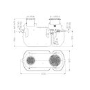 KESSEL 96010-G-120B Fettabscheider EasyClean ground