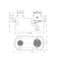 KESSEL 96010-G-120D Fettabscheider EasyClean ground