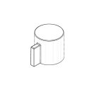 DORNBRACHT 092067006-00 Griff f&uuml;r Thermostat ERSATZTEILE Chrom 092067006