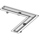 TECEdrainline Winkelrinne 1200 x 1200 mm