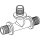 TECE 710612 TECEflex T-St&uuml;ck reduziert