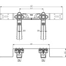 TECE 8723102 TECElogo-Push Montageeinheit mit Wands.