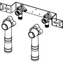 TECE 8723102 TECElogo-Push Montageeinheit mit Wands.