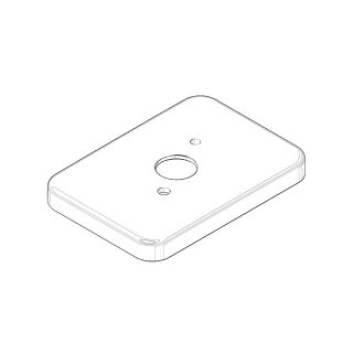 Dornbracht 09277771002-00 Rosette wab - Pièces de rechange