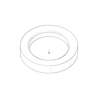 Dornbracht 092810111-08 Rosette für Mischer Ersatzteile