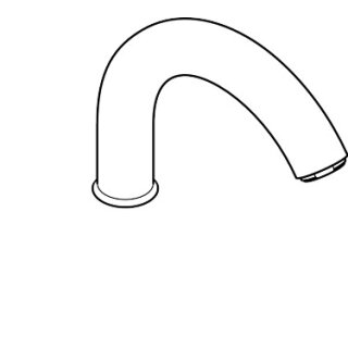 Hansgrohe 92030430 Mélangeur lavabo Axor Uno Outlet