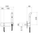 Dornbracht 27838979-08 Gie&szlig;r. mit Abdeckplatte Serienneutral