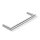 HEWI 162.30.10040 Handtuchhalter des Systems 162, Edelstahl, verchromt, Achsma&szlig; 250 mm, T: 75 mm