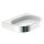 HEWI plastic soap dish w. holder Sys 800 Holder chrome, soap dish signal white