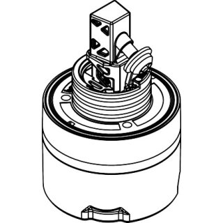 HANSGROHE 98285000 Kartusche komplett Brausenmischer
