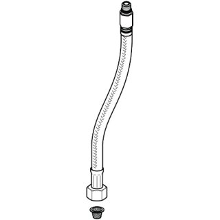 Hansgrohe 98809000 Tuyau de raccordement ds-dn06 450mm spex