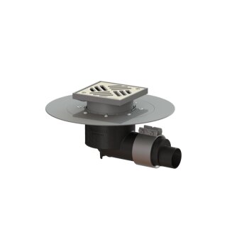 KESSEL 48558.11 Bodenablauf Ecoguss Klebeflansch