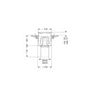 KESSEL 48883.63 Bodenablauf Ecoguss Pressfl.