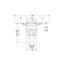 KESSEL 48458.53 Boden-/Deckenablauf Ecoguss