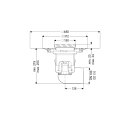 KESSEL 54420.21 Boden-/Deckenablauf Ferrofix