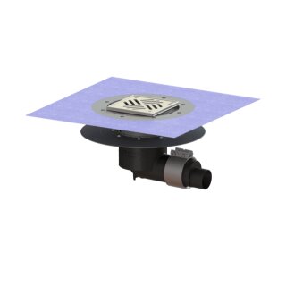 KESSEL 48558.51 Bodenablauf Ecoguss Klebeflansch