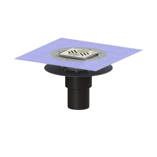 KESSEL 48611.51 Bodenablauf Ecoguss Klebeflansch