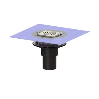 KESSEL 48811.51 Bodenablauf Ecoguss Pressfl.