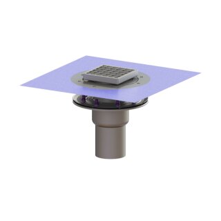 KESSEL 54230.21 Bodenablauf Ferrofix Pressfl.