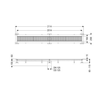 KESSEL 6015200 Kastenrinne Ferrofix