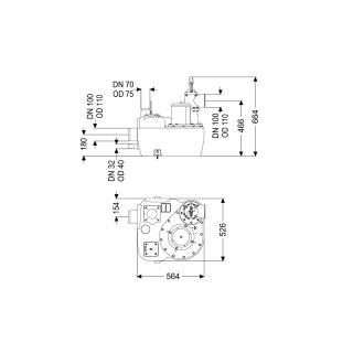 KESSEL 28753 Hebeanlage Aqualift F