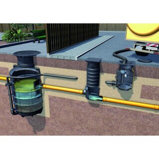 KESSEL 917420.50 Direktentsorgung Schacht LW 400