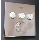 GROHE 29126000 Thermostat Grohtherm SmartControl 29126 eckig FMS 3 Absperrventile chrom
