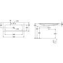 Villeroy &amp; Boch  SchrankWT Finion 4164 1200x500mm