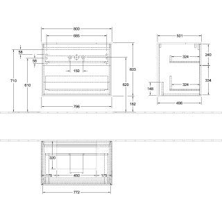 Villeroy & Boch  WTunterschrank Finion F09
