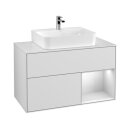 Villeroy &amp; Boch F121GFGF Waschbeckenunterschrank Finion F12