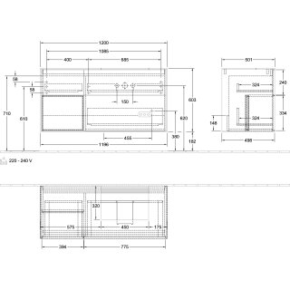 Villeroy & Boch  WTUS Finion F14 1200x603x501mm