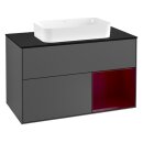 Villeroy &amp; Boch F252HBGK Waschbeckenunterschrank...